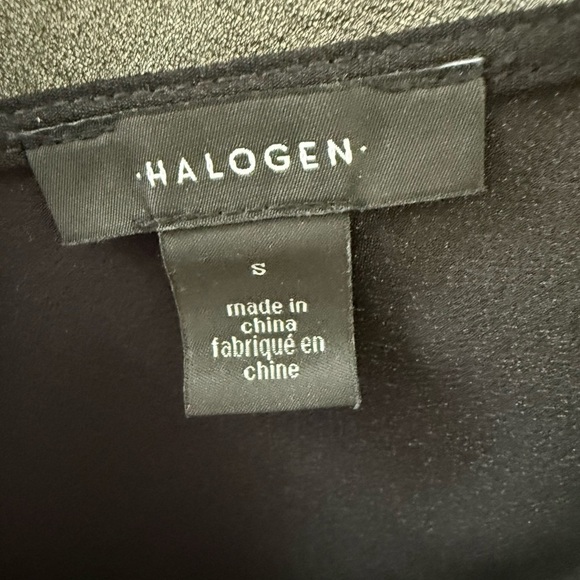 HALOGEN Black Raw Edge Tank Size Small - Picture 6 of 7